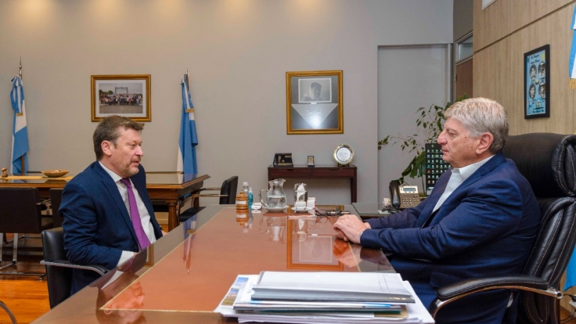 Ziliotto y Alpa trabajaron sobre una agenda conjunta “en favor de la educación pública”