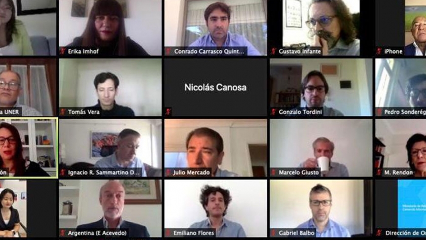 Ciclo de actividades conjuntas entre la "Mesa Estudiá en Argentina" y la "Mesa China" en 2020
