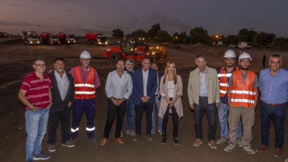 Mendoza: Katopodis y Fernández Sagasti recorrieron las obras de la Ruta Nacional 40