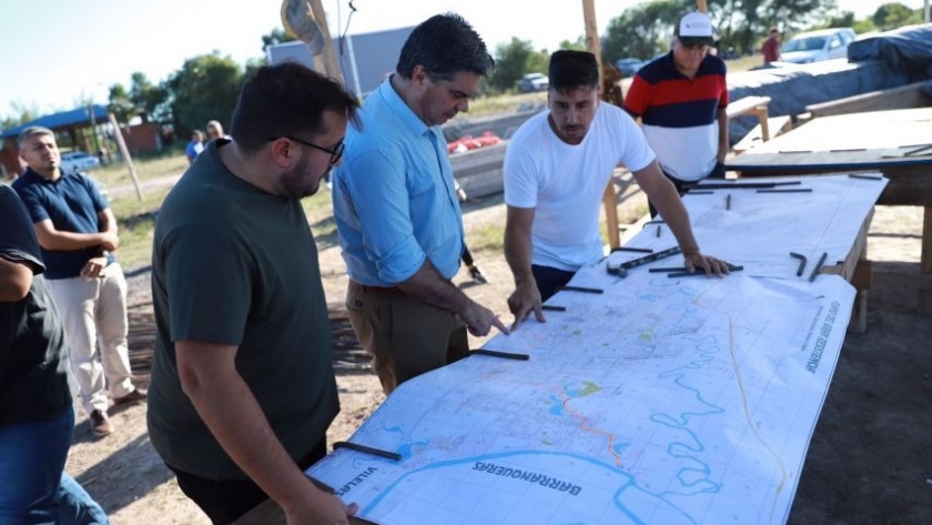 A buen ritmo se construye el nuevo sistema de agua potable para la zona norte del gran Resistencia