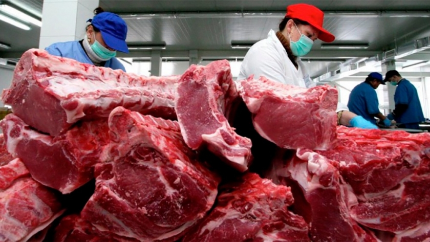 Exportaciones de carne argentina crecieron en agosto con China como principal destino