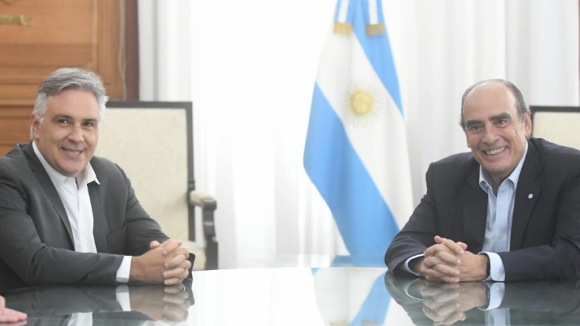 Llaryora se reunió con Francos en Casa Rosada