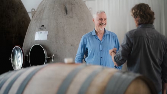 Pedro Aznar, del escenario a la viña: la historia del músico argentino que elabora su propio vino