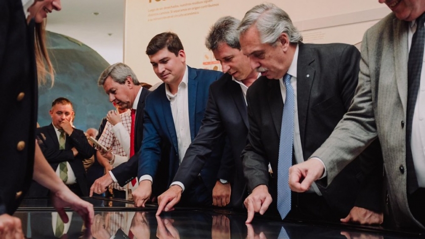 El presidente visitó Anchipurac y destacó la agenda ambiental de San Juan