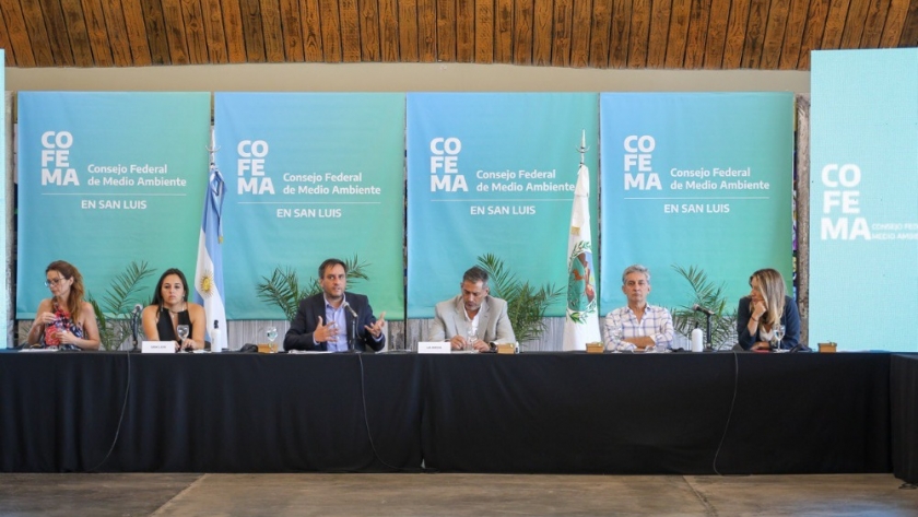 Cabandié encabezó la asamblea extraordinaria del COFEMA de Prevención del Fuego y de Humedales
