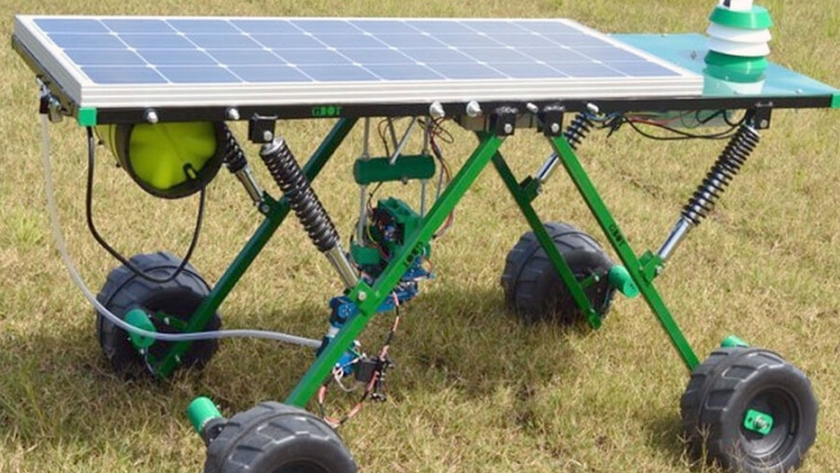 El robot inteligente argentino que controla malezas sin usar agroquímicos