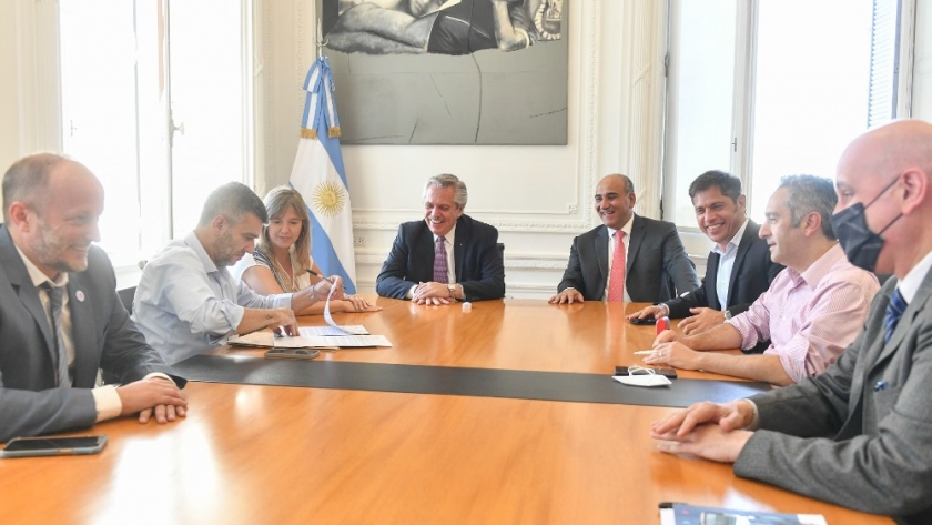 El Gobierno Nacional firmó convenios por más de 75.000 millones de pesos con la provincia de Buenos Aires