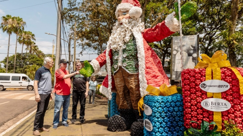 Passalacqua se sumó a las celebraciones de “Navidad en Capioví”