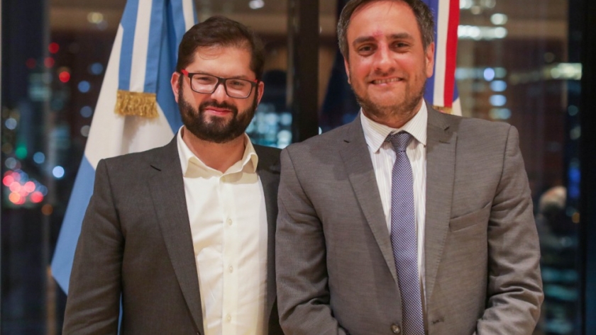 Cabandié conversó con Boric sobre los desafíos de la agenda climática regional