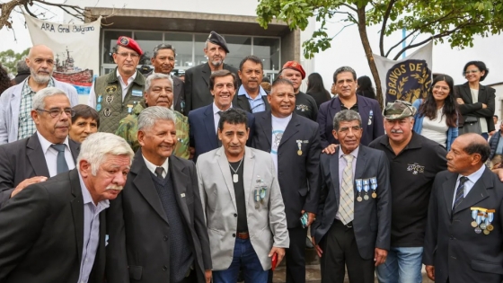 42° aniversario . Merecido homenaje a los héroes de Malvinas