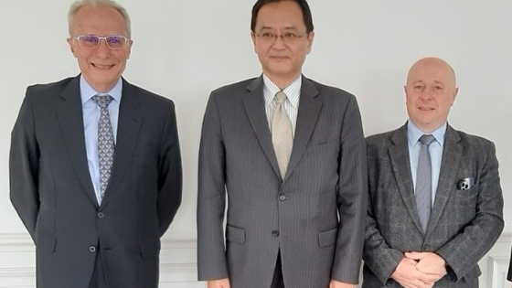 Reuniones estratégicas con embajadores de Japón y Corea del Sur