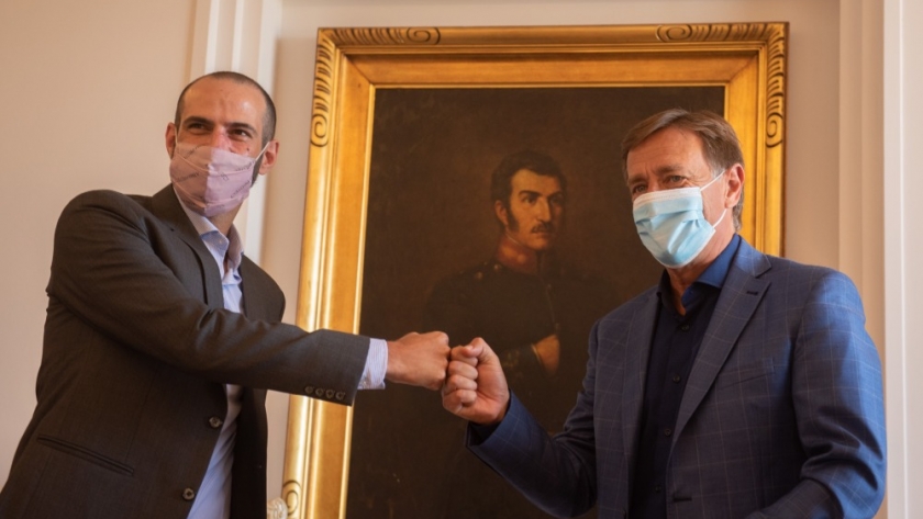 Suarez firmó un convenio que promueve la conservación del patrimonio natural y cultural de Mendoza