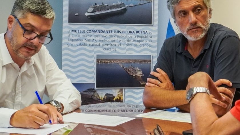 El Gobierno del Chubut avanza con la ejecución de obras en el Muelle Storni