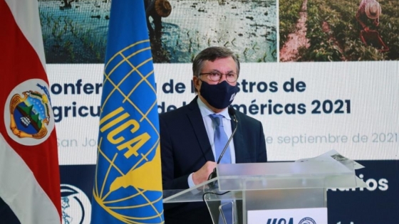 El argentino Manuel Otero fue reelecto por aclamación como director general del IICA