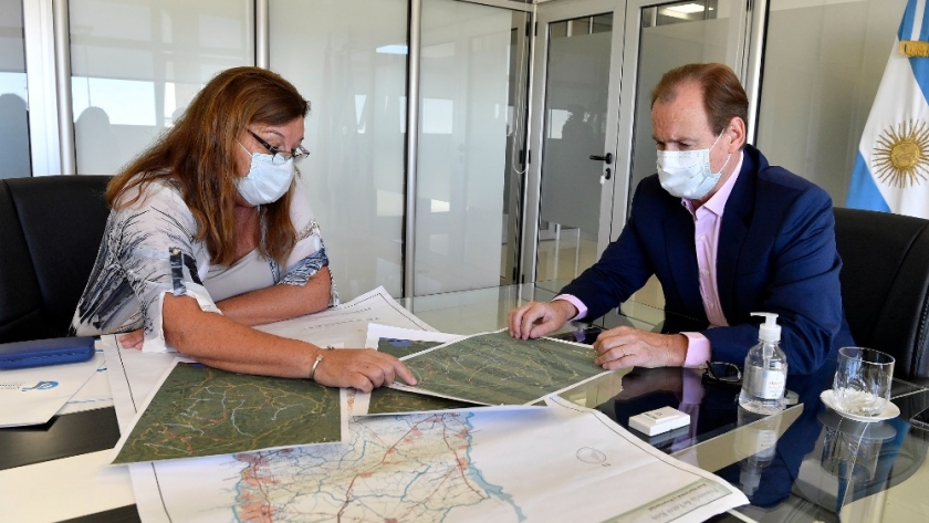 Bordet monitorea la marcha y gestiona financiamiento para obras viales