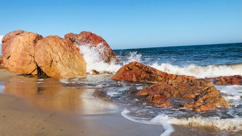 Piedras Coloradas: la playa secreta de la Patagonia