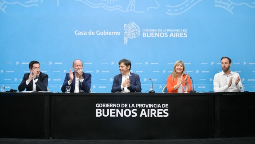 Kicillof presentó el Programa Provincial “Municipios a la Obra”
