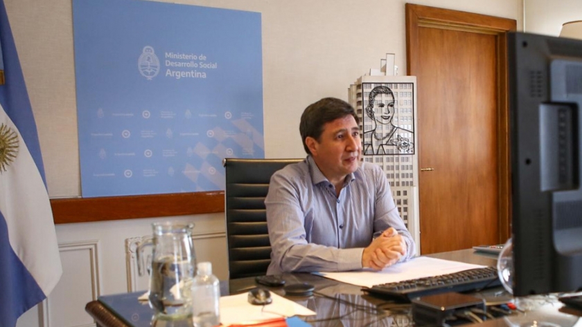 Daniel Arroyo: "Argentina tiene un amplio abanico de protección social"