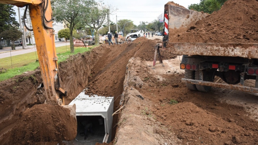 Por obras en nuevo tramo de desagües intervendrán Av. Martinolli