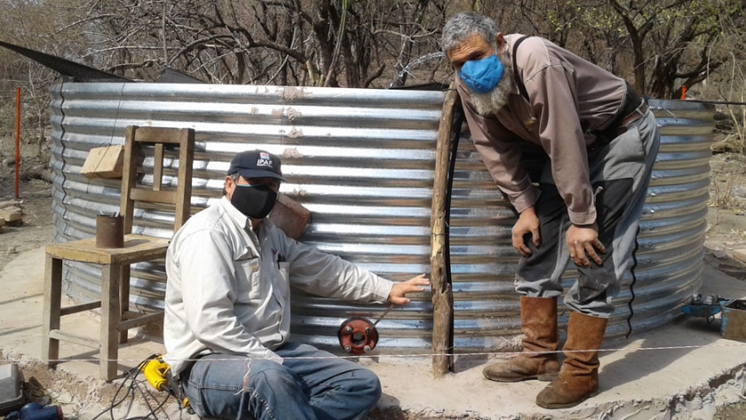 Acceso al agua para la Asociación de pequeños ganaderos Las Delicias - Palma Sola - Jujuy