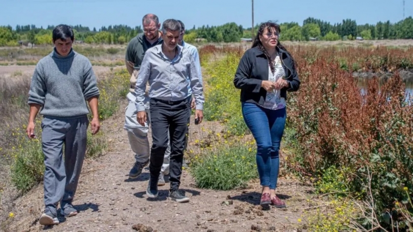Estudian mejoras para el vertido de efluentes en Picún Leufú