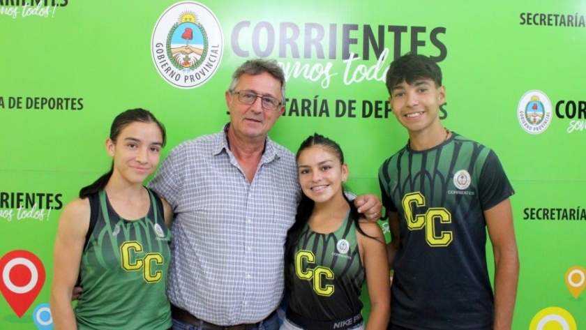 Destacados atletas correntinos planifican actividades