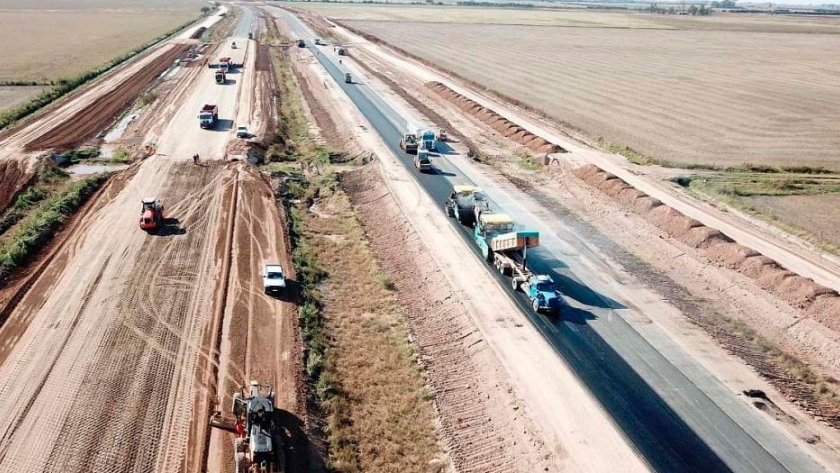 Reactivan las obras en la ruta nacional 19 para convertirla en autopista