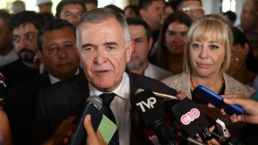 El Gobernador agradeció el apoyo: 