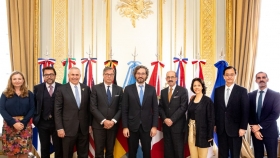 Cafiero analizó con los embajadores del G7 el potencial de inversiones en Argentina