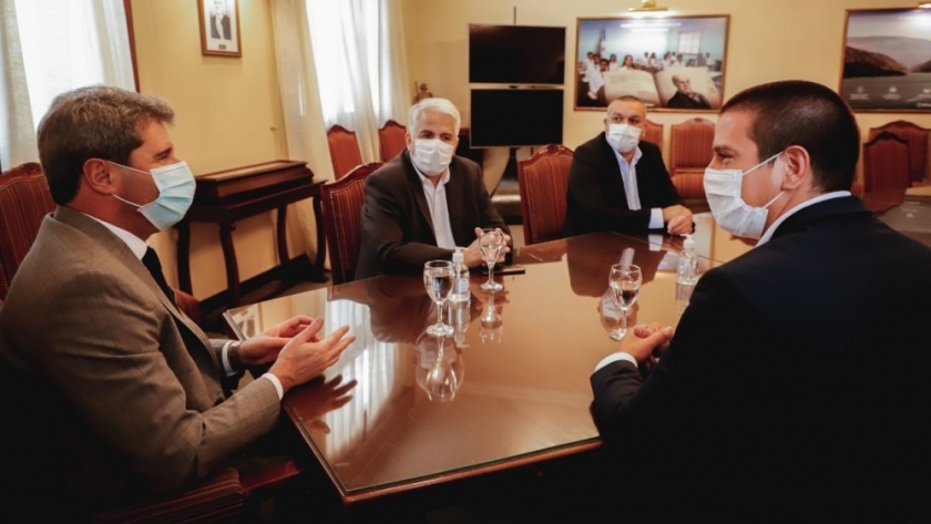 El intendente de La Costa se reunió con Uñac, interesado en conocer el desarrollo económico y ambiental de la provincia