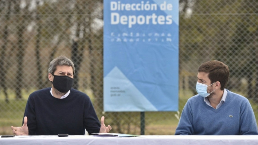Jornada de trabajo de Lammens en Luján y Mercedes