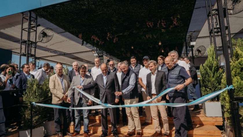 Frigerio en Expoagro: El campo entrerriano es prioridad