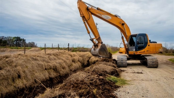 Junín canalización rural: obras hídricas ante El Niño