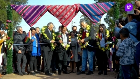 El gobernador se reunió con la colectividad boliviana y realizó importantes anuncios