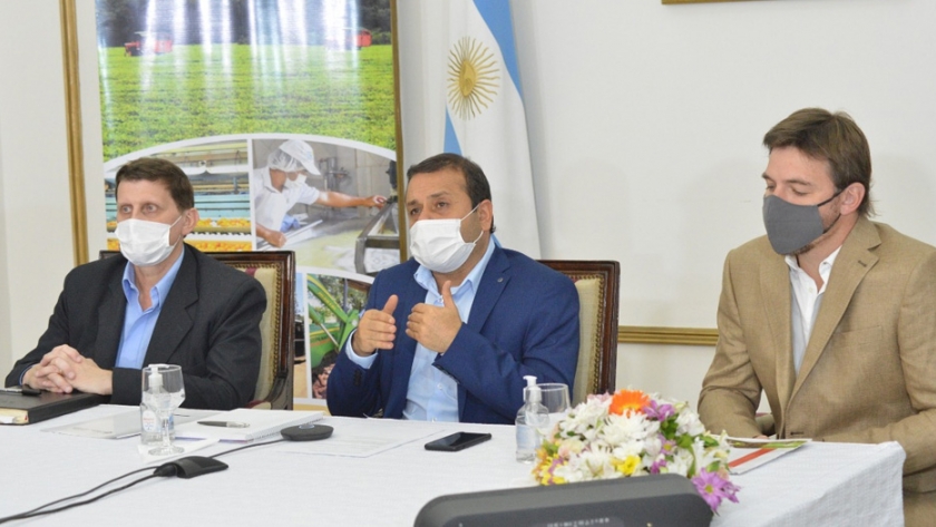 El gobernador lanzó el programa de apoyo al productor ante eventos climáticos