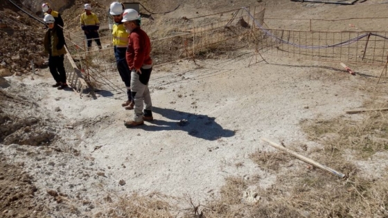 El Gobierno Provincial envía equipos de trabajo y seguridad al yacimiento Cerro Negro tras el incidente en el sistema de ventilación