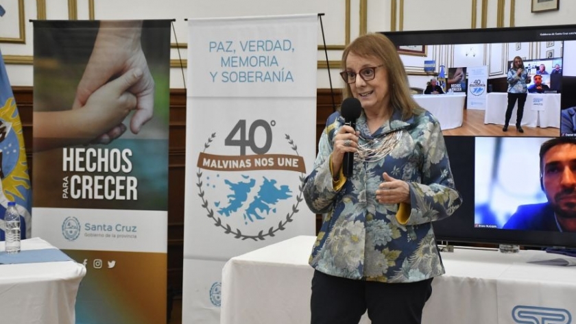 Alicia: “Esta obra es fundamental para el crecimiento de esta querida ciudad de Río Gallegos”