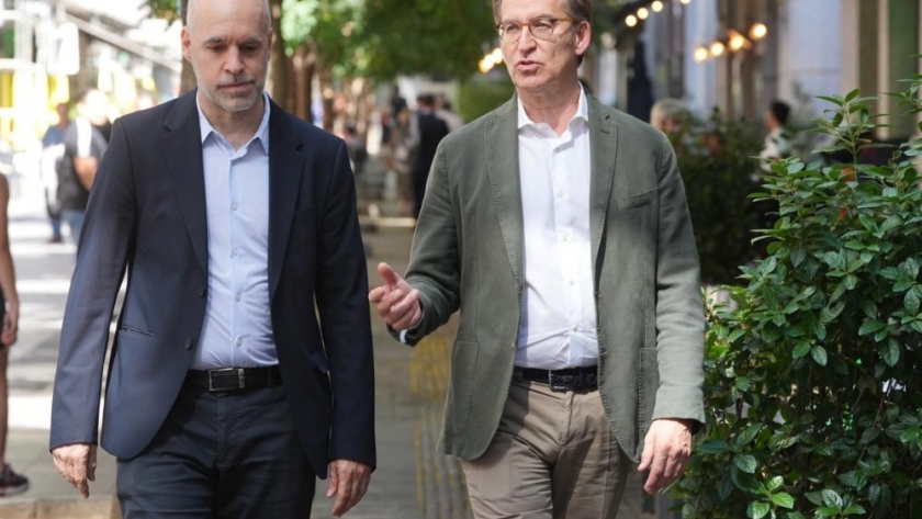 Rodríguez Larreta se reunió con el presidente del Partido Popular español