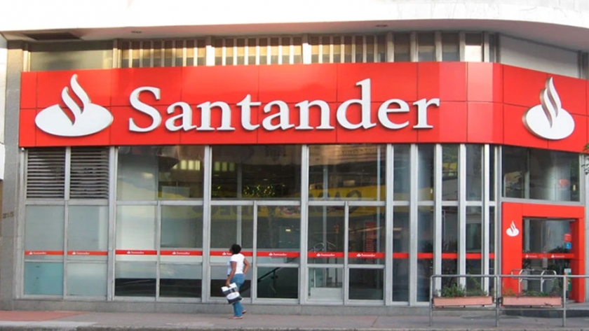El Banco Santander colocó créditos para pagar más de 350 mil salarios