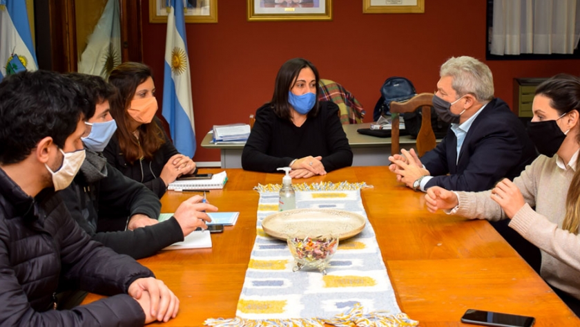 IPAV: reunión de trabajo en General Acha