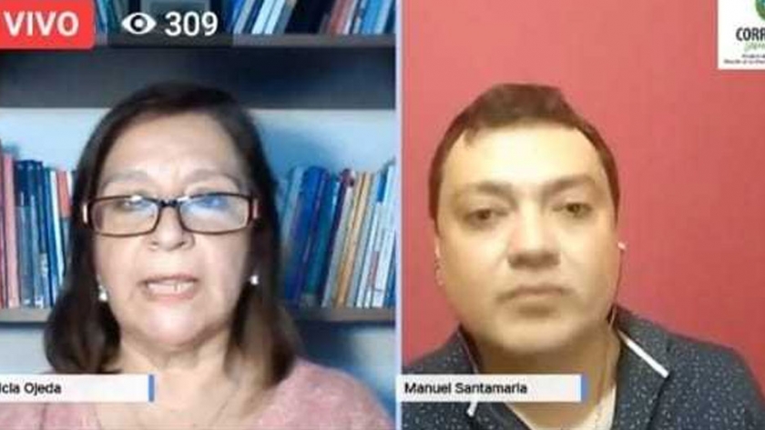 Se capacitó en forma online a docentes y directivos 