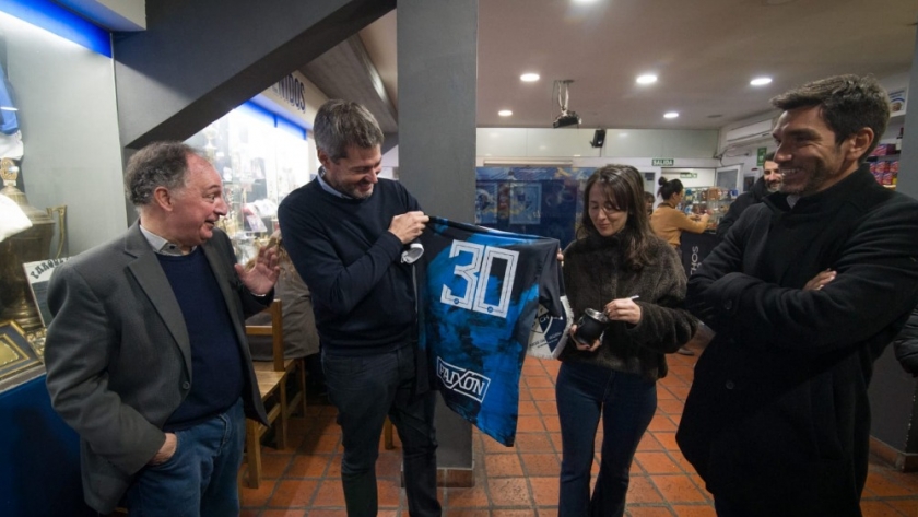 Lammens recorrió la Asociación de Fomento Parque Chas