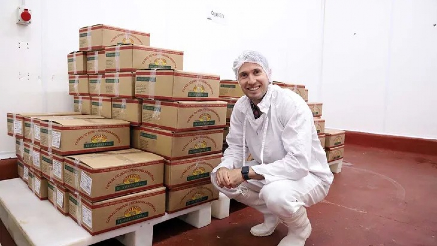 Cómo una empresa produce casi tres millones de kilos de carne porcina al año en pleno desierto patagónico