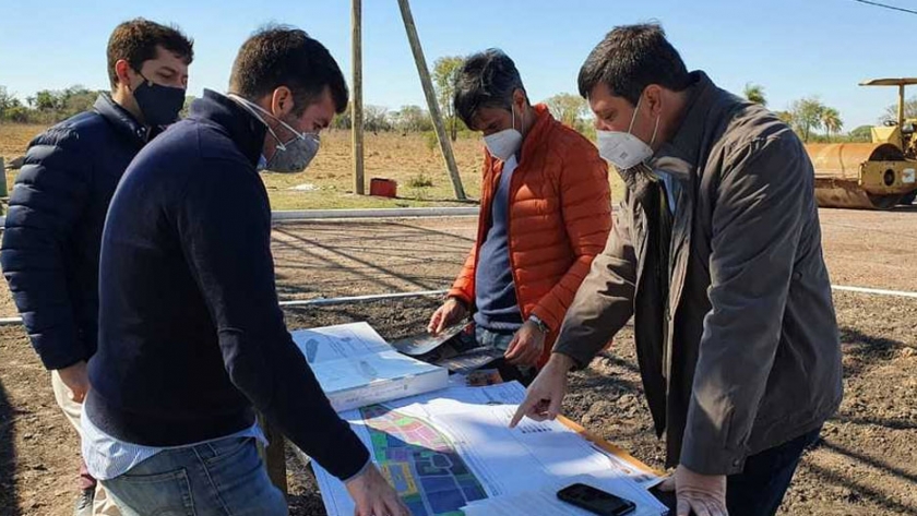 Provincia y Municipio coordinan tareas para atraer inversiones al parque industrial Santa Catalina