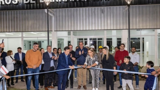 Capitanich inauguró la terminal de Barranqueras
