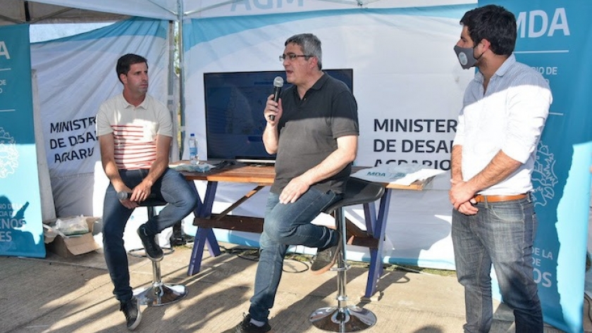 Rodríguez presentó la plataforma web de Mercados Bonaerenses