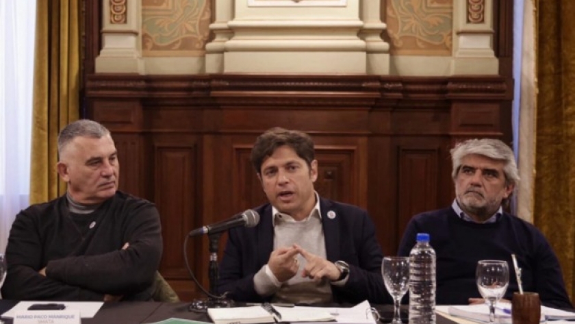 Kicillof y Correa se reunieron con referentes sindicales industriales
