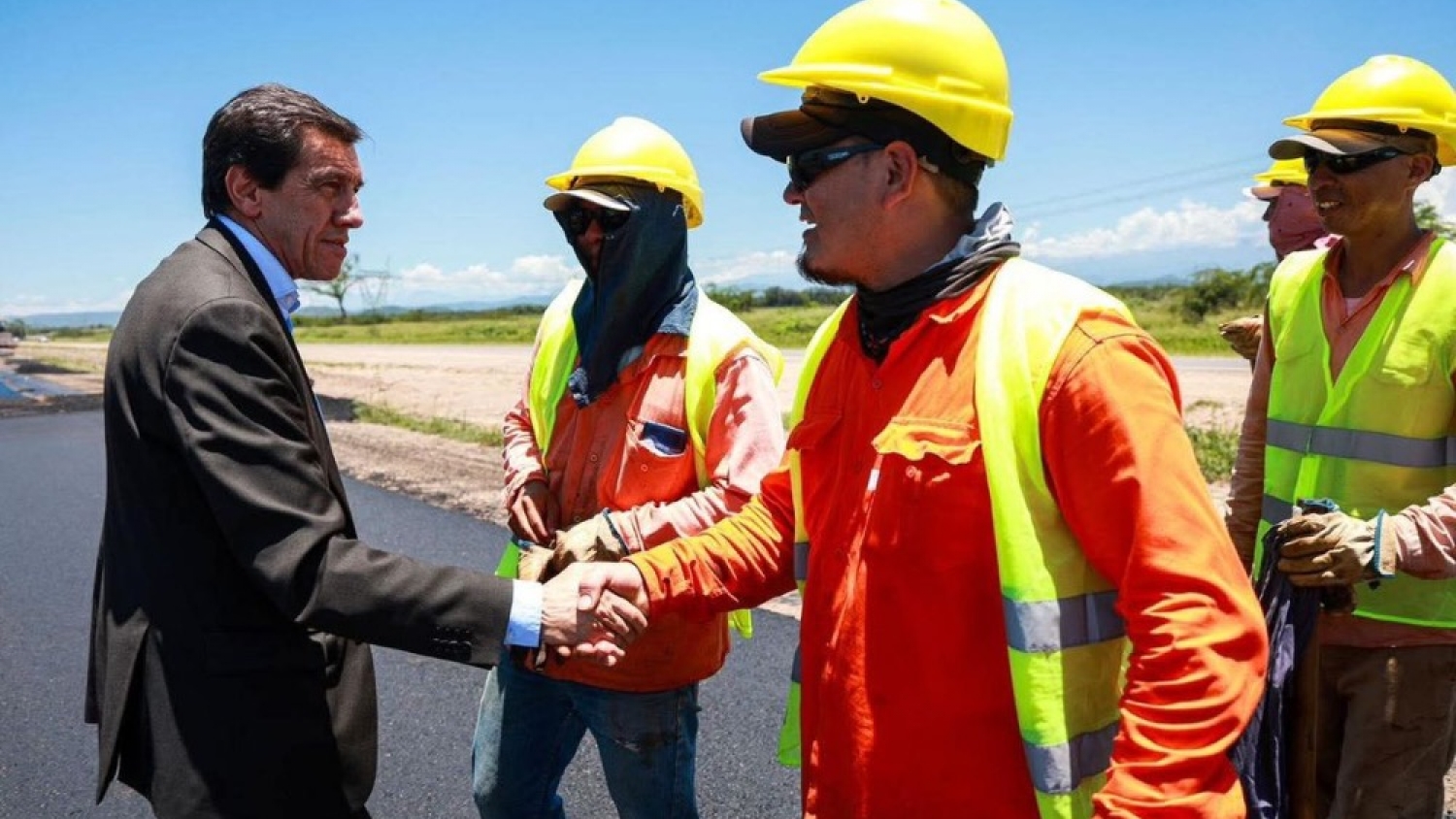 Sadir destacó que la obra de la Ruta 34 mejora la seguridad, la conectividad y el empleo en Jujuy