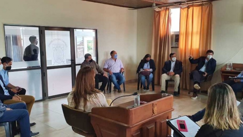 Brindaron detalles del proyecto del Parque Industrial de Bella Vista a ediles de la ciudad
