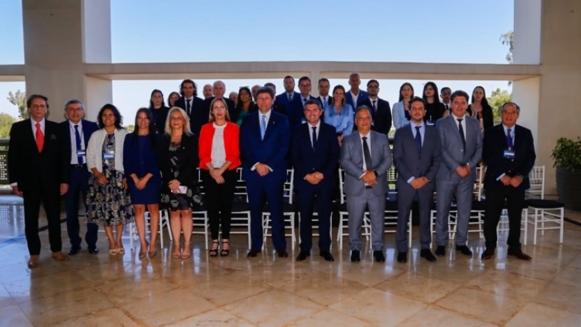 Orrego presenció la apertura del VI Plenario del Consejo Federal de Relaciones Exteriores y Comercio Internacional